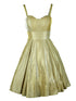 Cinderella Couture Gold Shiny Metallic Junior Bridesmaid Dress for Women, Sizes XS-3XL - SophiasStyle.com